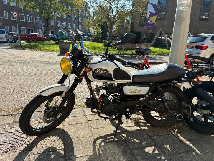 Skyteam Classic 50 Cafe Racer, Fietsen en Brommers, Brommers | Overige merken, Gebruikt, Maximaal 45 km/u, Ophalen