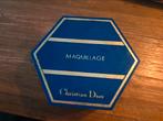 Vintage Christian Dior Make-updoos "Maquillage", Gebruikt, Ophalen of Verzenden, Make-up, Blauw