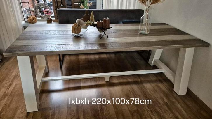 Cortena eettafel van Pronto Wonen, Huis en Inrichting, Tafels | Eettafels, Gebruikt, 50 tot 100 cm, 200 cm of meer, Vijf personen of meer