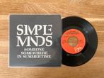 Simple Minds - Someone somewhere in summertime, Ophalen of Verzenden, 7 inch, Single