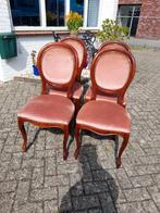 Set mooie noten medaillon stoelen, Antiek en Kunst, Ophalen