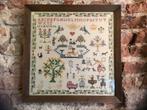 Oude merklap, Antiek en Kunst, Antiek | Kleden en Textiel, Ophalen of Verzenden