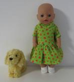 poppenkleertjes babypop born little 36cm (jurk ), Verzenden, Nieuw, Babypop