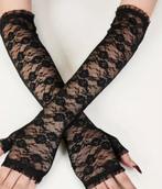 Lange kanten handschoenen, Ophalen of Verzenden, Nieuw, Zwart, Legging