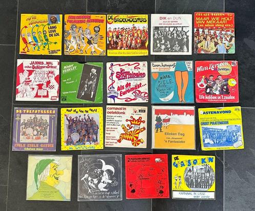 Partij 37 Carnaval Vinyl Singles - Limburg/Brabant/Nederland, Cd's en Dvd's, Vinyl Singles, Gebruikt, Single, Nederlandstalig