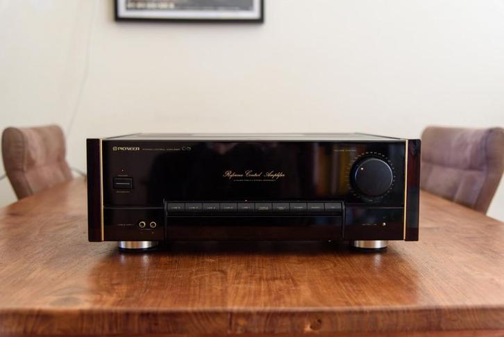 Pioneer C-73 voorversterker, Audio, Tv en Foto, Versterkers en Receivers, Gebruikt, Stereo, Minder dan 60 watt, Pioneer, Ophalen