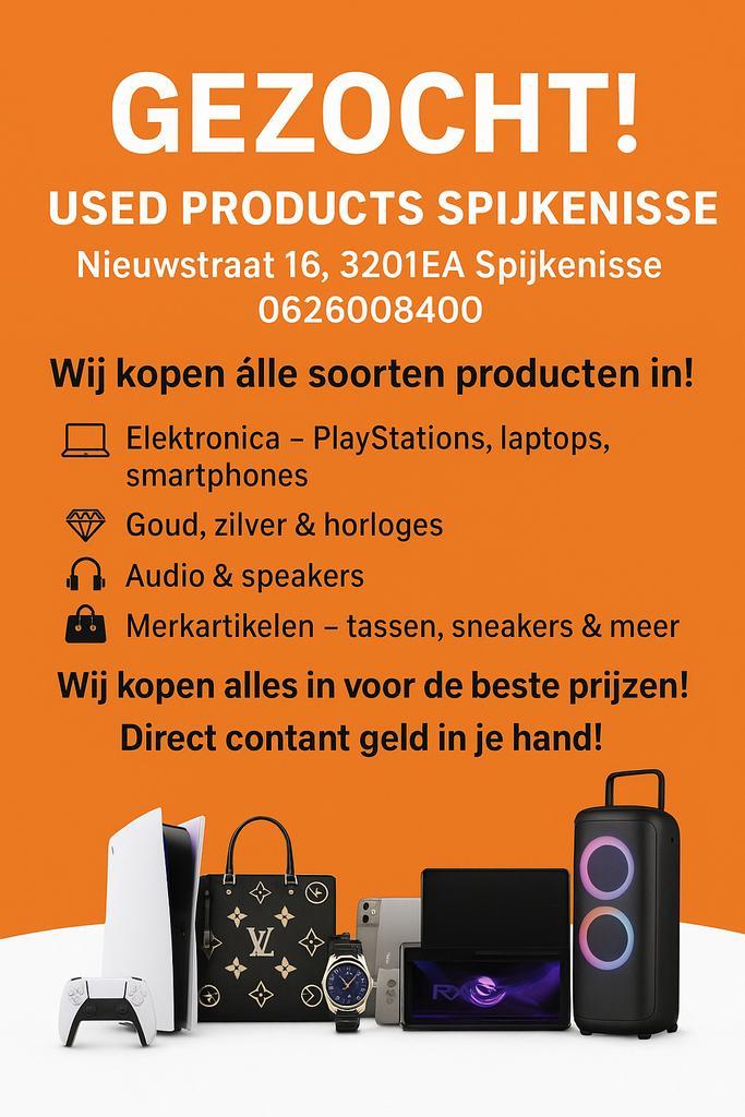 Used Products Spijkenisse - Wij kopen alles!, Sieraden, Tassen en Uiterlijk, Overige Accessoires, Ophalen of Verzenden