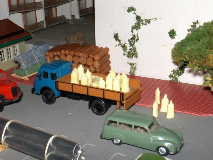 20 stuks meel-balen/-zakken - lading / laadgoed / vracht, Hobby en Vrije tijd, Modeltreinen | H0, Nieuw, Ophalen of Verzenden