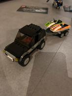 Lego creator, auto met twee boten, set60058, Ophalen of Verzenden, Zo goed als nieuw