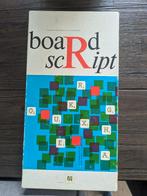 Board script, Hobby en Vrije tijd, Gezelschapsspellen | Bordspellen, Ophalen of Verzenden, Zo goed als nieuw