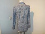 Studio Anneloes travel stof blouse in printje blauw M, Maat 38/40 (M), Studio Anneloes, Gedragen, Verzenden