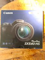 Canon PowerShot SX540HS.incl. 2x accu 1x Geheugenkaart 128MB, Audio, Tv en Foto, Fotocamera's Digitaal, Ophalen of Verzenden, Zo goed als nieuw