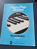 Easy pop styles - Herman Beeftink - band 1, Ophalen of Verzenden, Zo goed als nieuw, Populair, Piano