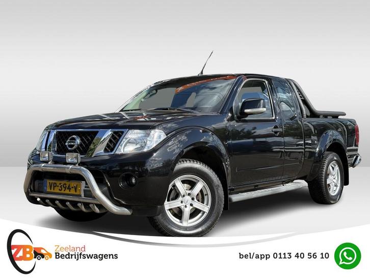 Nissan Navara 2.5 dCi Optima King Cab | NL-auto | 1e Eig | 3, Auto's, Nissan, Bedrijf, Te koop, Overige modellen, 4x4, ABS, Airbags