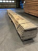 Eiken boomstamplank ruw, Doe-het-zelf en Verbouw, Hout en Planken, Ophalen, Minder dan 25 mm, Eiken, Nieuw
