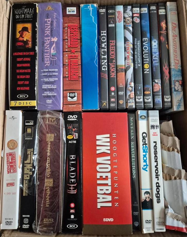 DVD Collectie - Horror, Comedy, Sport, Cd's en Dvd's, Dvd's | Overige Dvd's, Zo goed als nieuw, Vanaf 16 jaar, Ophalen of Verzenden