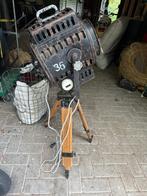 Industriele Scheepslamp met Verlichting - Werkend!, Antiek en Kunst, Antiek | Lampen, Ophalen