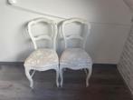 Antieke Franse Stoeltjes - Perfecte Staat!, Ophalen, Twee, Wit, Zo goed als nieuw