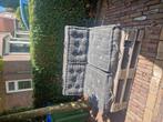 pallet bank met dikke kussens, Ophalen, Gebruikt, Hout