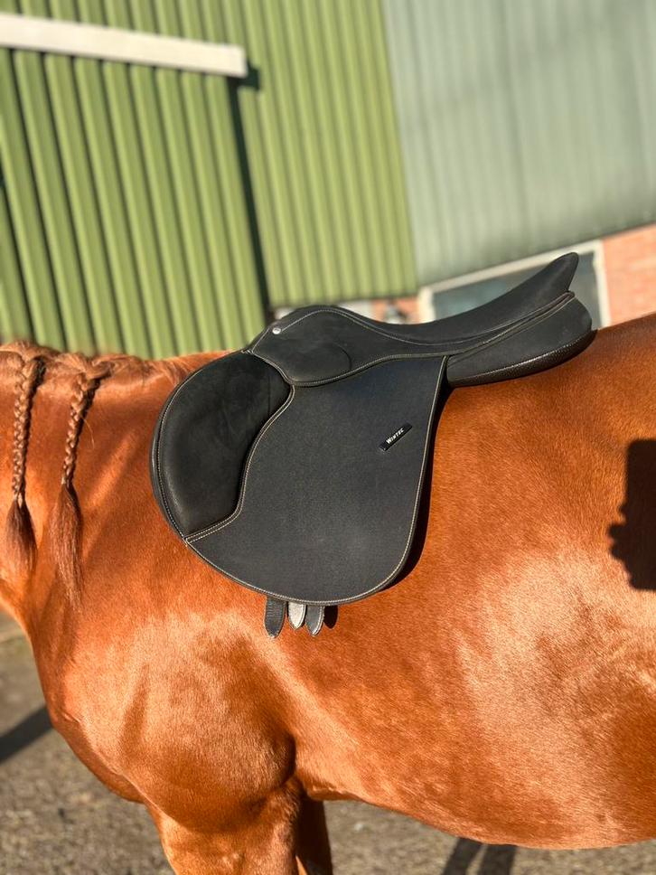 Wintec pro CC springzadel met suede, Dieren en Toebehoren, Paarden en Pony's | Zadels, Zo goed als nieuw, Springen, Ophalen of Verzenden