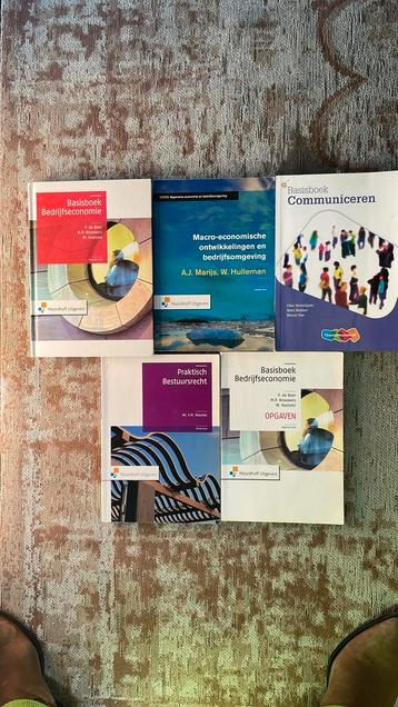 Diverse boeken bedrijfseconomie gratis af te halen beschikbaar voor biedingen