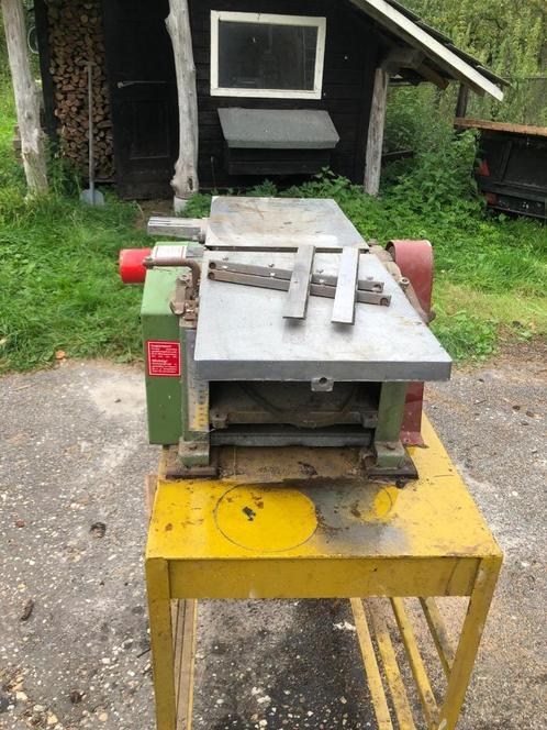 Vlak vandiktebank  30 cm 220 volt, Doe-het-zelf en Verbouw, Schaafmachines, Gebruikt, Ophalen