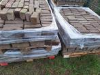 Te koop 10 m2 gebakken klinkers 7-duimers, Ophalen, Gebruikt, Keramiek, Klinkers