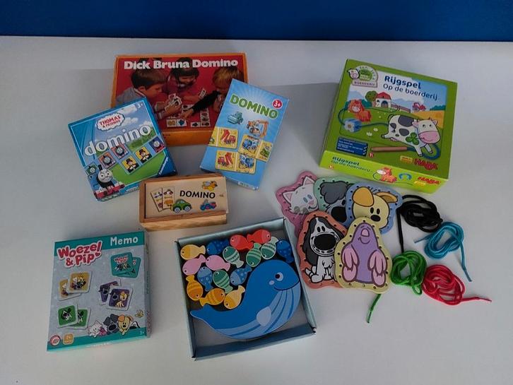 Diverse kinderspellen, Kinderen en Baby's, Speelgoed | Educatief en Creatief, Zo goed als nieuw, Ophalen of Verzenden