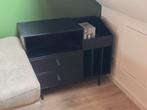 Platenspeler kast met LP vakken en lades, Ophalen, 50 tot 100 cm, Zo goed als nieuw, Met lade(s)