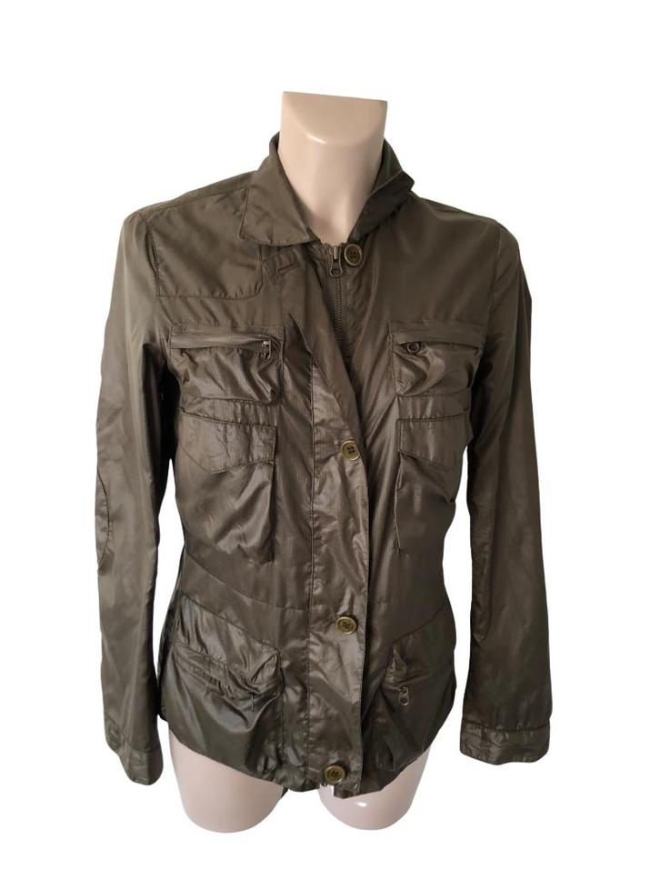 Aspesi regenjas, Kleding | Dames, Broeken en Pantalons, Zo goed als nieuw, Groen, Ophalen of Verzenden