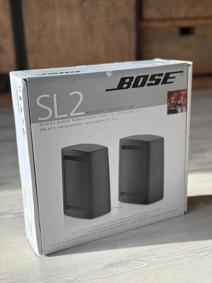 BOSE draadloze surround link, Audio, Tv en Foto, Luidsprekers, Zo goed als nieuw, Front, Rear of Stereo speakers, 120 watt of meer