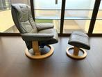 Design Stressles relax fauteuil incl hocker, Huis en Inrichting, Ophalen, Zo goed als nieuw