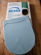 wc bril BEMIS licht blauw nieuw in de verpakking zie foto`s, Huis en Inrichting, Badkamer | Badkamermeubels, Overige typen, Nieuw