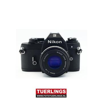Nikon EM + Nikon 50mm 1.8 Spiegelreflex occasion beschikbaar voor biedingen