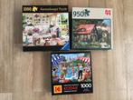 3 Puzzels., Ophalen, Zo goed als nieuw