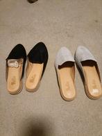 Nieuwe leren instappers - maat 37, Kleding | Dames, Schoenen, Blauw, Instappers, Nieuw, Ophalen of Verzenden