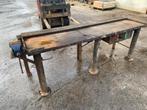 Stalen Werkbank - 250cm breed, zonder bankschroef, Doe-het-zelf en Verbouw, Werkbanken, Ophalen of Verzenden
