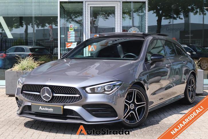 Mercedes CLA Shooting Brake 180 AMG-LINE 136pk I Pano I LED, Auto's, Mercedes-Benz, Bedrijf, Te koop, CLA, ABS, Achteruitrijcamera