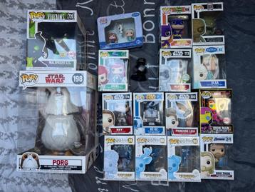 Diverse Funko Pop! beschikbaar voor biedingen