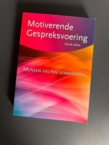 William R. Miller - Motiverende gespreksvoering beschikbaar voor biedingen