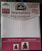 Nieuw DMC Aida borduurstof met print, Hobby en Vrije tijd, Ophalen of Verzenden, Nieuw, Borduurgaren of Zijde