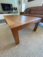 Mooie eiken salontafel, Ophalen, Gebruikt, 100 tot 150 cm, Eikenhout