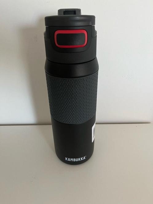 Kambukka Elton geïsoleerde waterfles 1L - Nightfall met 3-in, Sport en Fitness, Bidons, Zo goed als nieuw, Verzenden