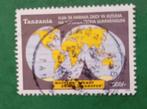 Tanzania 2003 pz western union  ,wereldkaart, Verzenden, Tanzania, Gestempeld