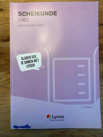 Examenbundel 2025 Scheikunde VWO beschikbaar voor biedingen