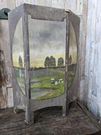 oud openhaard scherm ``WOONWINKEL RUSTIEK``, Ophalen of Verzenden