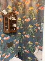 behang coordonné Bank of Fish lagoon, Huis en Inrichting, Stoffering | Behang, Ophalen of Verzenden, Minder dan 10 m², Geel, Onderwater/vinyl