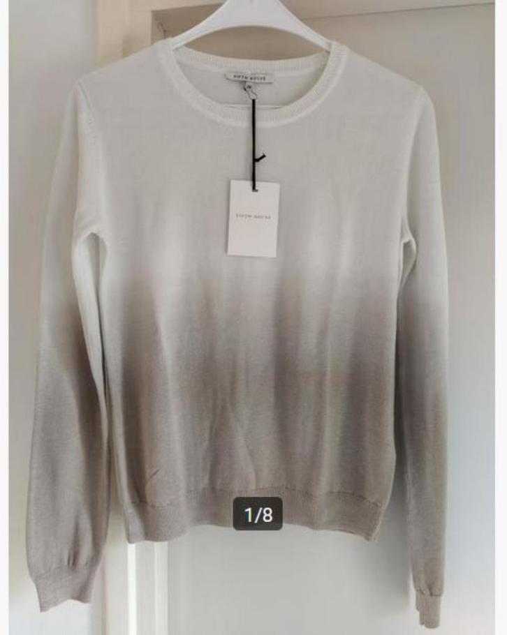 NIEUW!! Fifth House prachtige trui VAN 130 VOOR 30 EURO!, Kleding | Dames, Truien en Vesten, Nieuw, Maat 38/40 (M), Beige, Verzenden