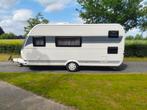 Prachtige Hobby 490 kmf Excellent Edition bj 2022 met Airco!, Caravans en Kamperen, Caravans, Hobby, Bedrijf, Treinzit, Schokbreker