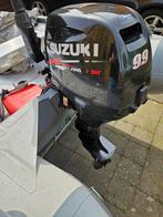 Buitenboordmotor Suzuki 9.9 pk, Watersport en Boten, 5 tot 10 pk, Benzine, Buitenboordmotor, Gebruikt